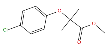 Methyl 2-(4-chlorophenoxy)-2-methylpropanoate